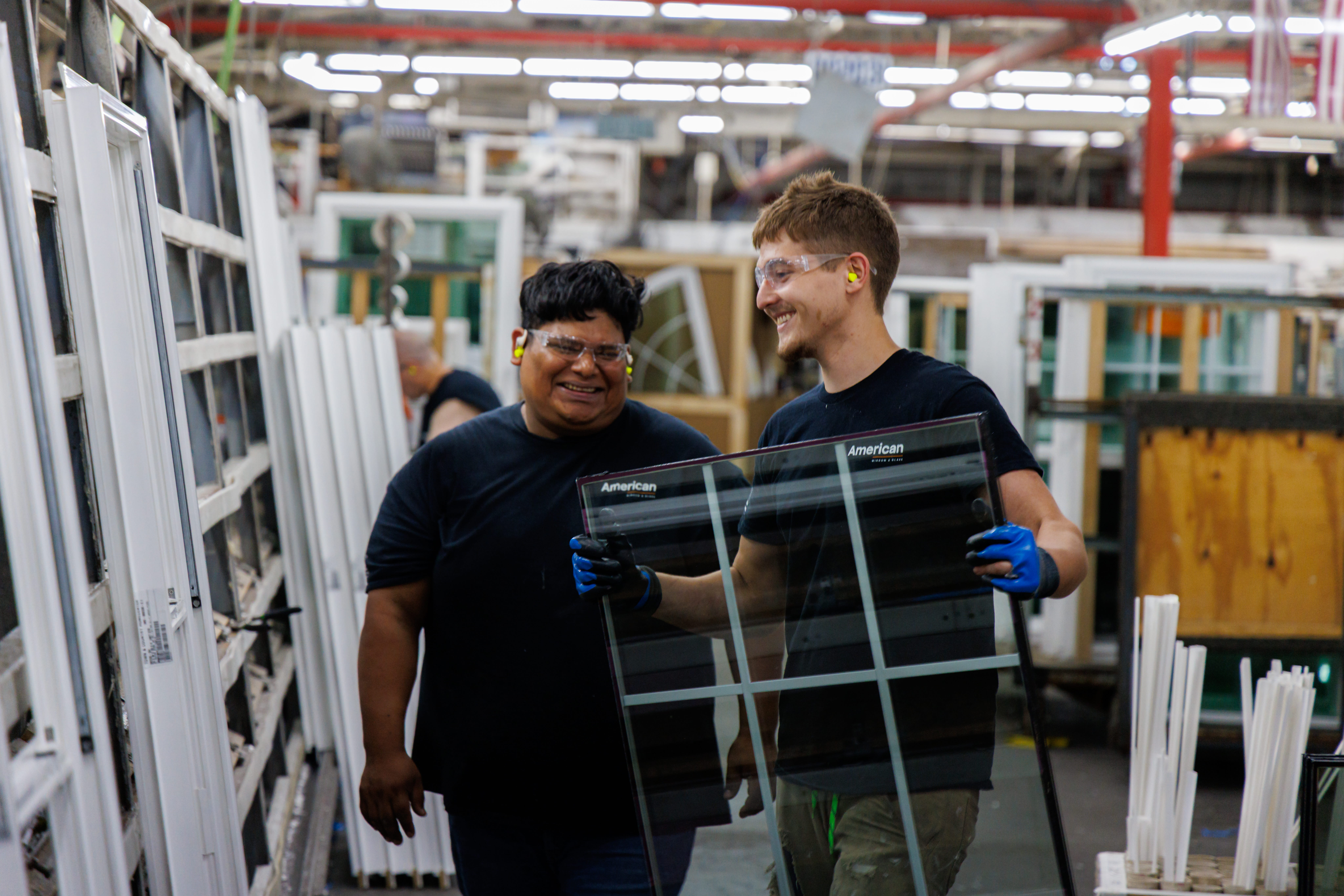 2 American Window & Glass workers